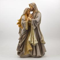 Imagem Sagrada Família Importada Resina 40 cm - Amém Decoração Religiosa