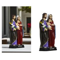 Imagem Sagrada Família Resina 20 cm