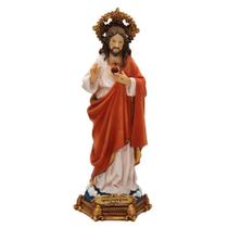 Imagem Sagrado Coracao de Jesus 40cm Florence Espressione Di Santi - Espressione Arts