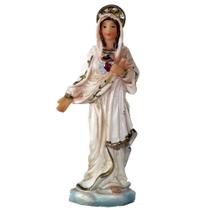 Imagem Sagrado Coração de Maria em Reinsa 7cm - Importada