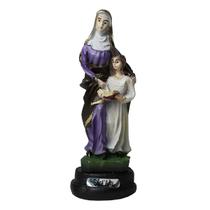 Imagem Sant' Ana Resina 12cm grávidas Santa Ana avó de Jesus