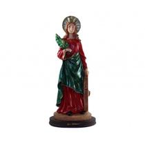 Imagem Santa Catarina Escultura Resina Estátua 30 cm Imagem Santa Catarina Escultura Resina Estátua 30 cm