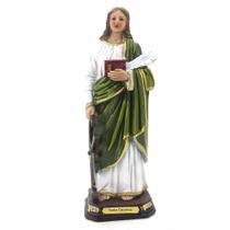 Imagem Santa Catarina Importada Resina 20 Cm - Amém Decoração Religiosa