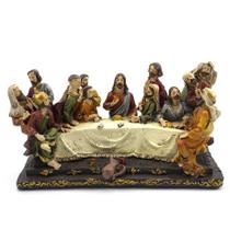 Imagem Santa Ceia Importada Resina 21 cm - Amém Decoração Religiosa