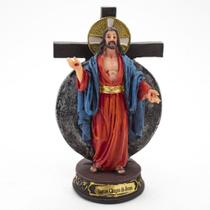 Imagem Santa Chagas Jesus Importado Resina 13 cm Imagem Santa Chagas Jesus Importado Resina 13 cm