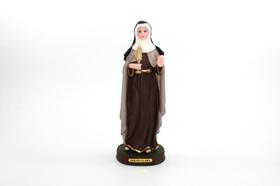 Imagem Santa Clara Resina 20 cm - Amém Decoração Religiosa