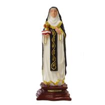 Imagem Santa Edwiges 41Cm - Inquebrável de borracha - Imagem Sacra PVC