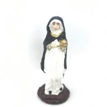 Imagem Santa Edwiges Escultura Resina Estátua 07 cm