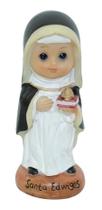 Imagem Santa Edwiges Infantil 10cm - Enfeite Resina Imagem Santa Edwiges Infantil 10cm - Enfeite Resina