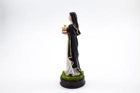 Imagem Santa Edwiges Resina 15 Cm - Amém Decoração Religiosa