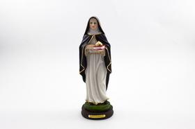 Imagem Santa Edwiges Resina 20 cm