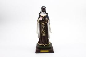 Imagem Santa Efigênia Resina 20 cm - Amém Decoração Religiosa