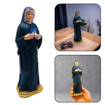 Imagem Santa Faustina Resina 20 Cm