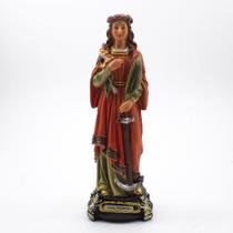 Imagem Santa Filomena Importada Resina 20 cm Imagem Santa Filomena Importada Resina 20 cm