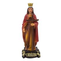 Imagem Santa Helena Importada Resina 14 Cm Imagem Santa Helena Importada Resina 14 Cm