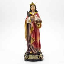 Imagem Santa Inês Importada Resina 19 cm