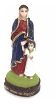 Imagem Santa Maria Passa Na Frente Em Resina 13,5 Cm
