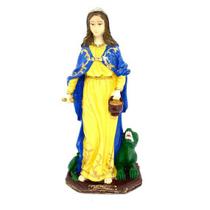 Imagem Santa Marta Escultura Resina Estátua 29 cm Imagem Santa Marta Escultura Resina Estátua 29 cm