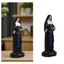 Imagem Santa Paulina Decorativa para Altar Casa 20 cm Imagem Santa Paulina Decorativa para Altar Casa 20 cm