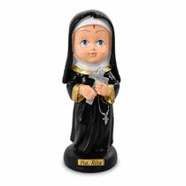 Imagem Santa Rita Baby em Gesso 14 cm Estátua Religiosa Infantil Imagem Santa Rita Baby em Gesso 14 cm Estátua Religiosa Infantil