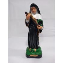 Imagem Santa Rita De Cassia Escultura Gesso 20 Cm Imagem Santa Rita De Cassia Escultura Gesso 20 Cm