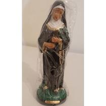Imagem Santa Rita De Cassia Escultura Gesso Estatua 20 cm Imagem Santa Rita De Cassia Escultura Gesso Estatua 20 cm