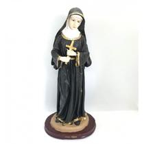 Imagem Santa Rita Escultura Resina Estátua 29 cm Imagem Santa Rita Escultura Resina Estátua 29 cm