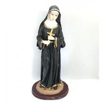 Imagem Santa Rita Escultura Resina Estátua 29 cm Imagem Santa Rita Escultura Resina Estátua 29 cm