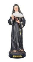 Imagem santa rita religiosa de resina 14cm