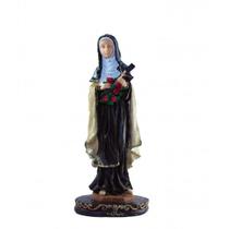 Imagem Santa Teresinha Escultura Resina Estátua 32 cm