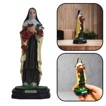 Imagem Santa Terezinha do Menino Jesus Resina 15 cm