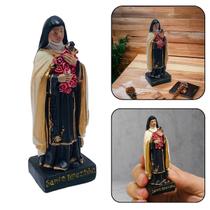 Imagem Santa Terezinha do Menino Jesus Resina 8 cm