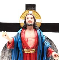 Imagem Santas Chagas de Jesus Padre Reginaldo Manzotti 30 cm - FORNECEDOR 8