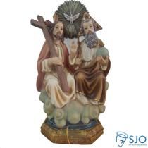 Imagem Santíssima Trindade Detalhada 30cm - Mod 2