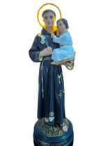 Imagem Santo Antonio 40 Cm + Iluminação e Dimer Regulador da Luz