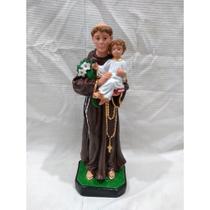 Imagem Santo Antonio Escultura Gesso Estatua 40 Cm