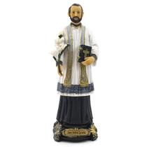 Imagem Santo Antonio Zaccaria Importada Resina 20 cm Imagem Santo Antonio Zaccaria Importada Resina 20 cm