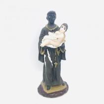 Imagem Santo Benedito Escultura Resina Estátua 07 cm