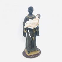Imagem Santo Benedito Escultura Resina Estátua 07 cm