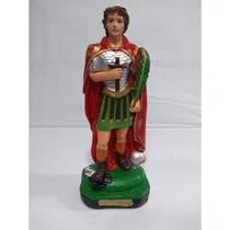 Imagem Santo Expedito Escultura Estatua Gesso 20 Cm