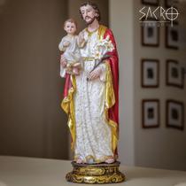 Imagem Santo São José 60cm Resina Importada