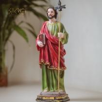 Imagem Santo São Judas Tadeu Apóstolo 30cm Resina Importada Imagem Santo São Judas Tadeu Apóstolo 30cm Resina Importada