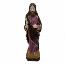 Imagem São Bartolomeu Escultura Resina Estátua 20 cm Imagem São Bartolomeu Escultura Resina Estátua 20 cm