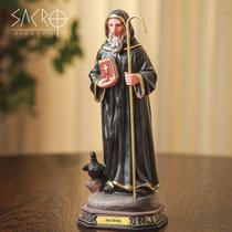 Imagem São Bento Resina 20cm Importada