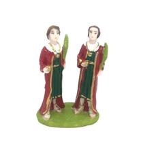 Imagem São Cosme E Damião Em Resina 7 Cm Imagem São Cosme E Damião Em Resina 7 Cm