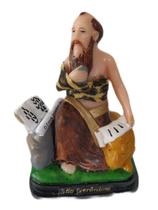 Imagem São Jerônimo com oração 12cm Resina Imagem São Jerônimo com oração 12cm Resina