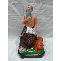 Imagem Sao Jeronimo Escultura Gesso Estatua 40 Cm