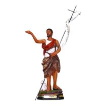 Imagem São João Batista Resina 20 cm