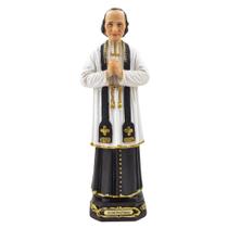 Imagem São João Maria Vianney Importada Resina 22 Cm Imagem São João Maria Vianney Importada Resina 22 Cm
