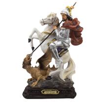Imagem São Jorge Importada Resina 44 Cm Imagem São Jorge Importada Resina 44 Cm